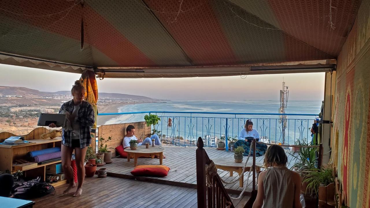 Хостел Kekai Surf House Тагазут Экстерьер фото